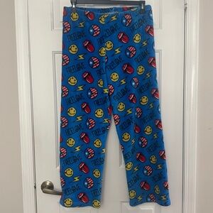 Heartbreaker Blue Rock and Roll Free Love Kids Pj Pants